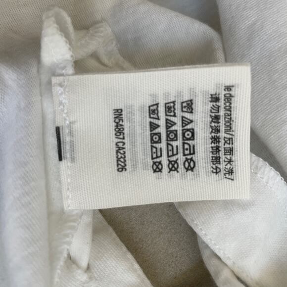 VS Pink Shamrocked glitter graphic lattice caged back tee TLS1 2850 - Picture 6 of 15